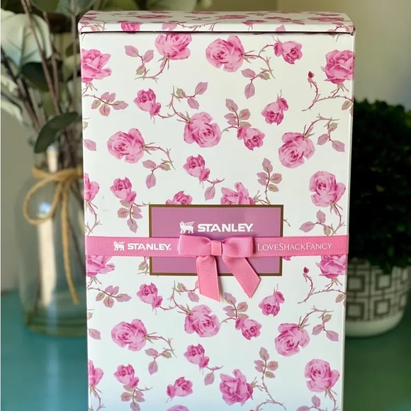 Authentic Stanley 40oz Ribbon Rosa - Picture 3 of 7